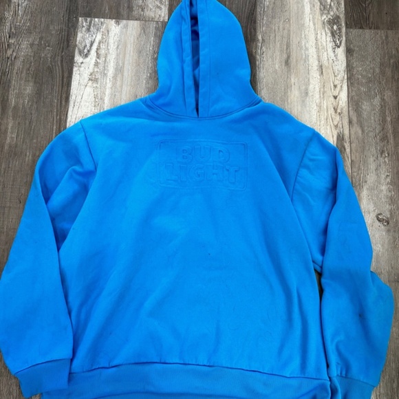 Bud Light Beer Hoodie - Picture 1 of 2